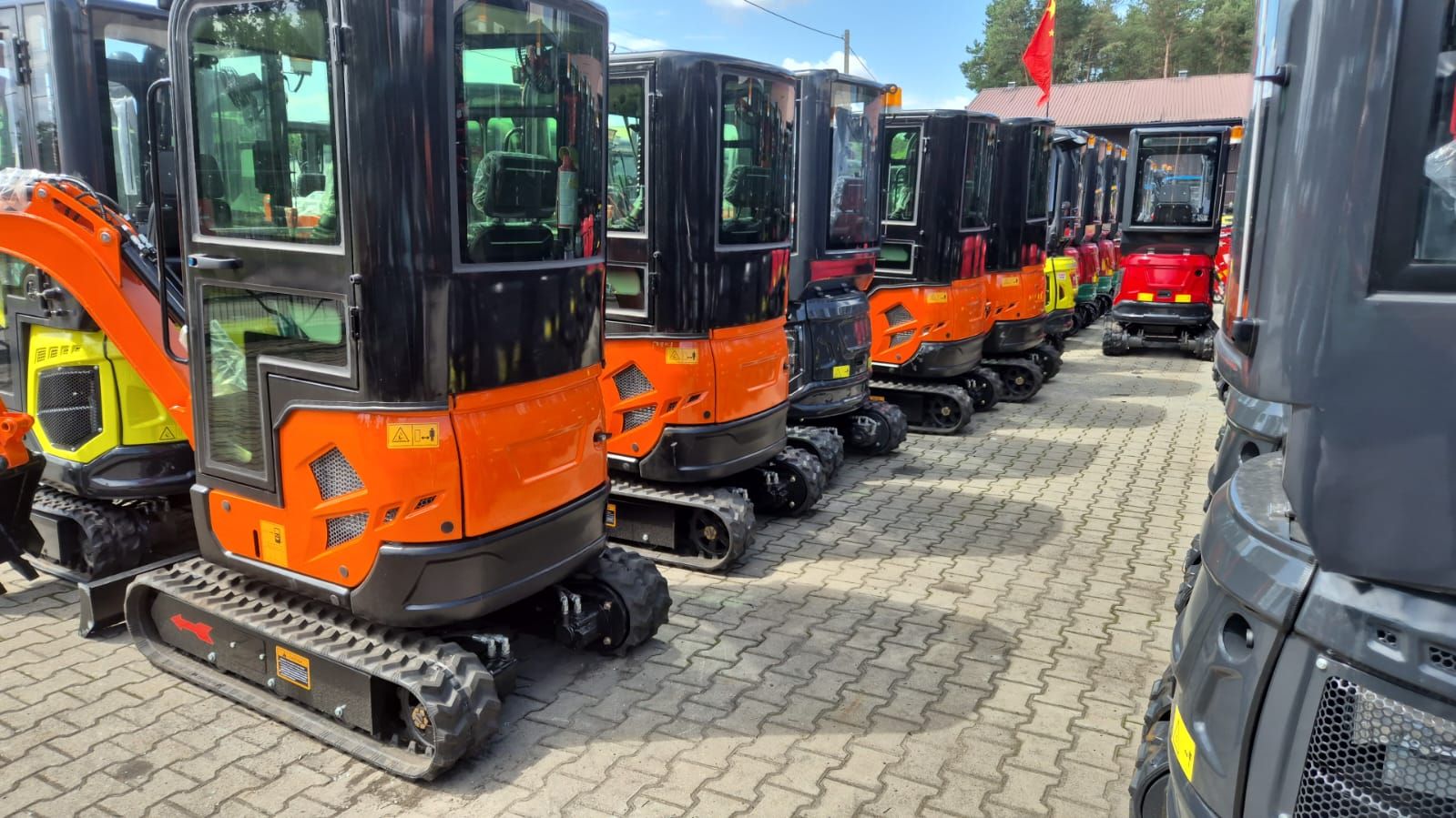 Minigraafmachine Kingway VIP15 joysticks NIEUWE LEVERING