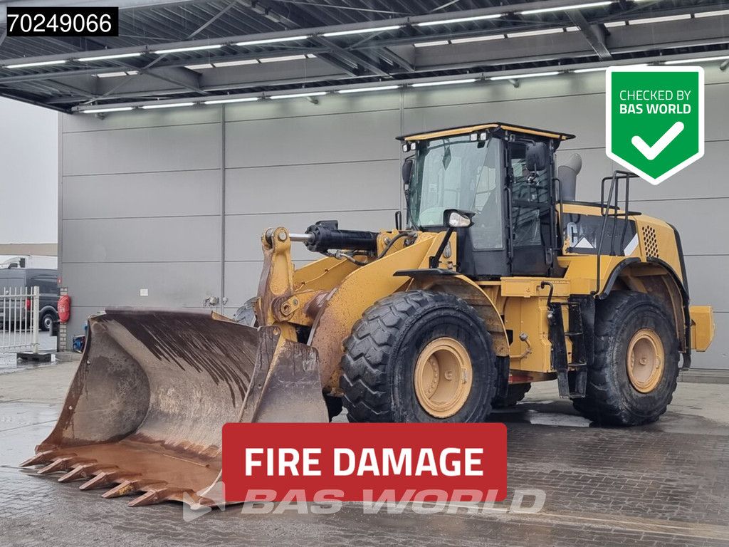 CAT 966 K FIRE DAMAGE - OPERABLE