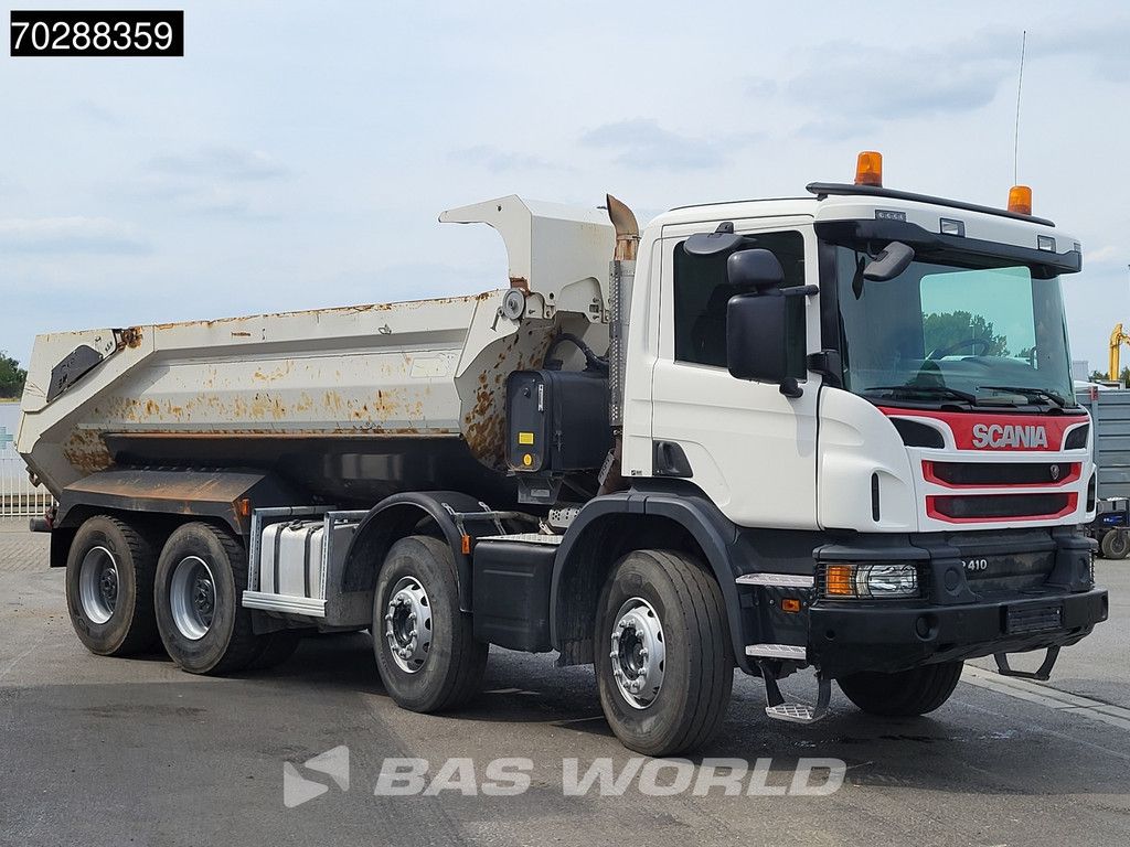 Scania P P410 8X4 Retarder Steel Suspension Manual Big-Axle Euro 6