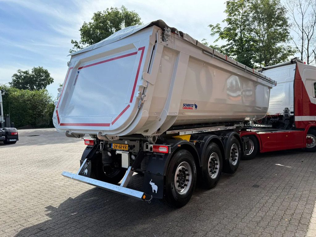 Schmitz Cargobull SKI 24 SL 28m3 Stalen kipper Liftas Automatisch zeil, Nieuw!