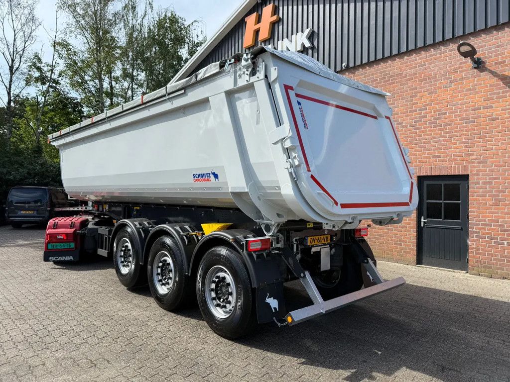 Schmitz Cargobull SKI 24 SL 28m3 Stalen kipper Liftas Automatisch zeil, Nieuw!