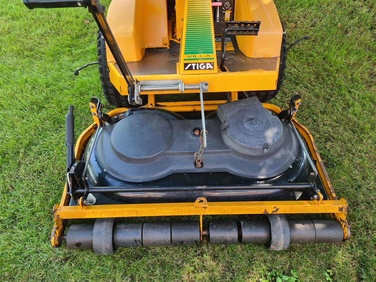 Stiga villa frontmaaier mulch maaier mulchmaaier.