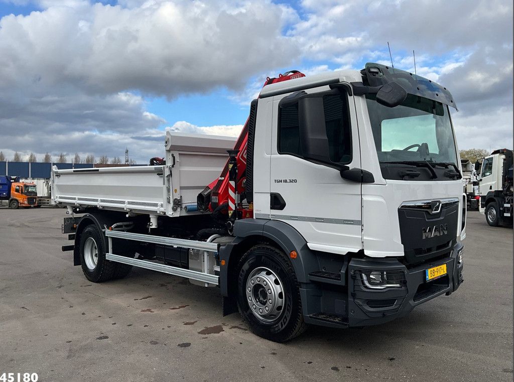 MAN TGM 18.320 Euro 6 Fassi 13 Tonmeter laadkraan NEW AND UNUSED!