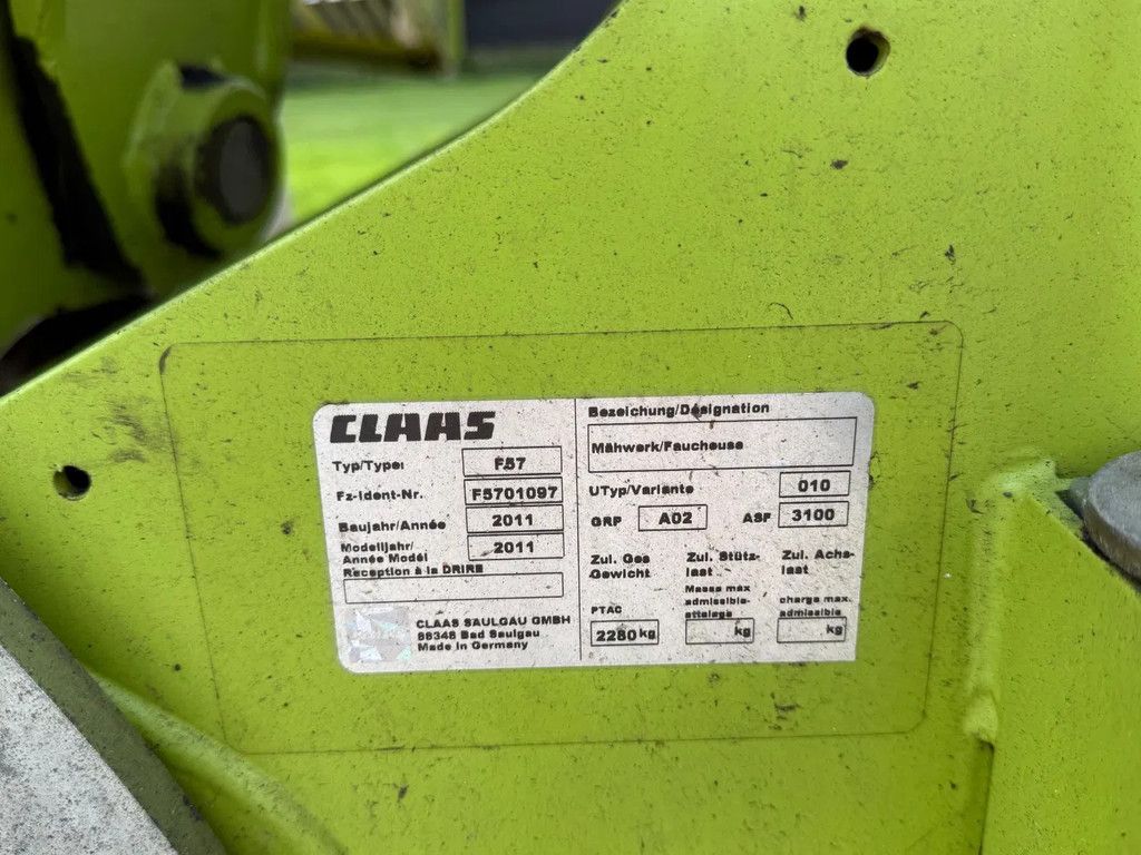 Claas Claas disco 9100 & 3100 Profil triple maaier