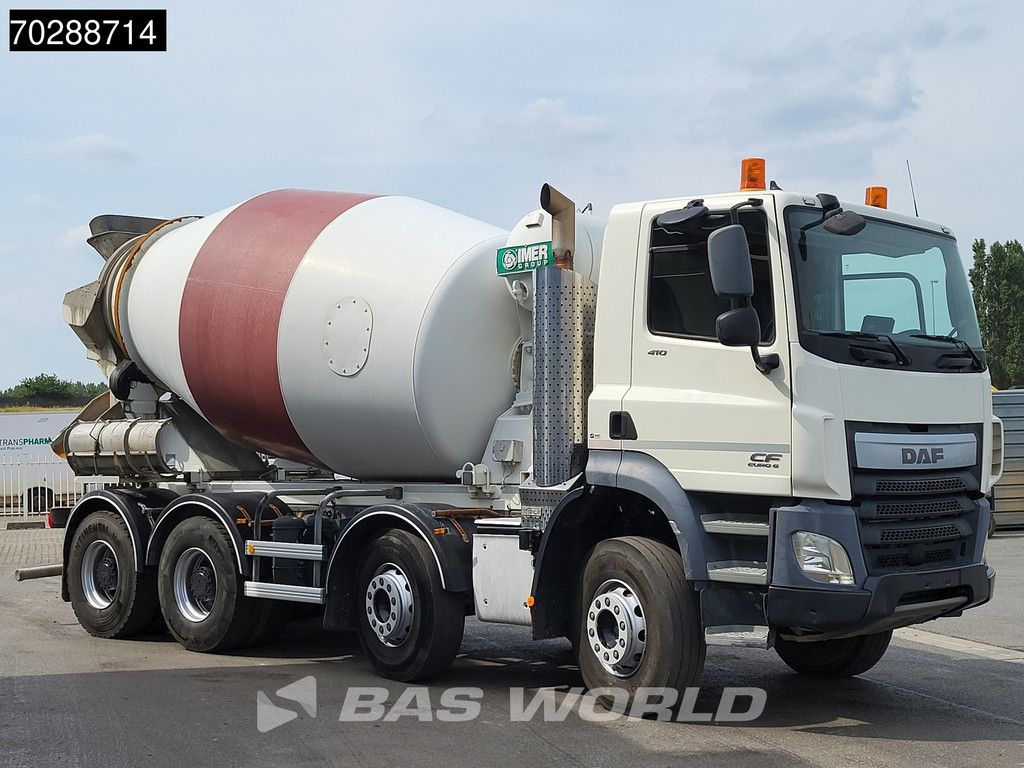 DAF CF 410 8X4 9m3 Imer Mixer Big-Axle Manual Euro 6