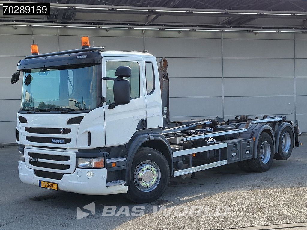 Scania P360 6X2 NL-Truck Hiab XR21Z61 Hooklift Liftaxle Automatic Euro 5
