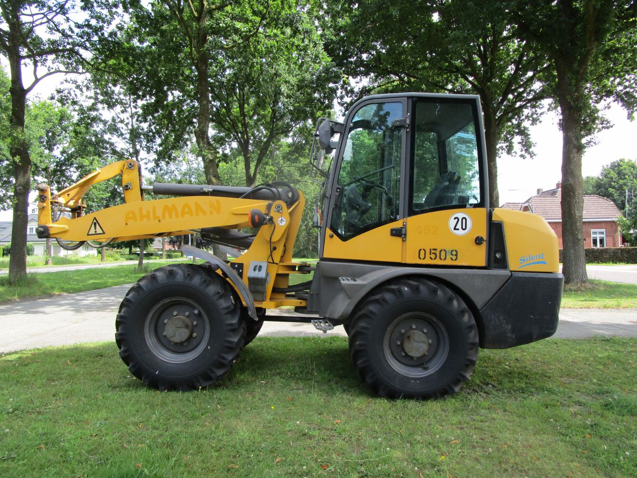 Ahlmann al 100 shovel wiellader 4200 uur atlas