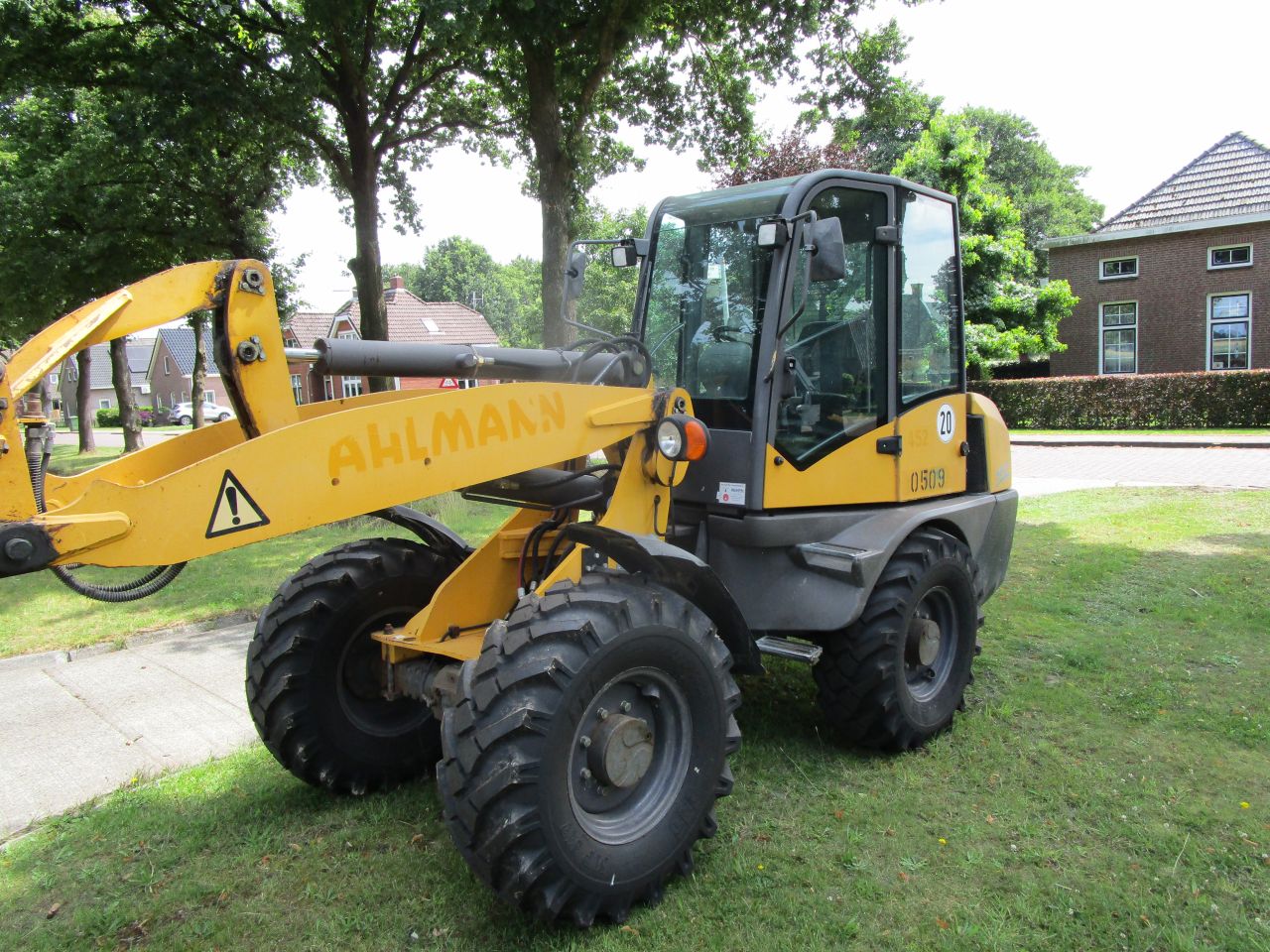 Ahlmann al 100 shovel wiellader 4200 uur atlas