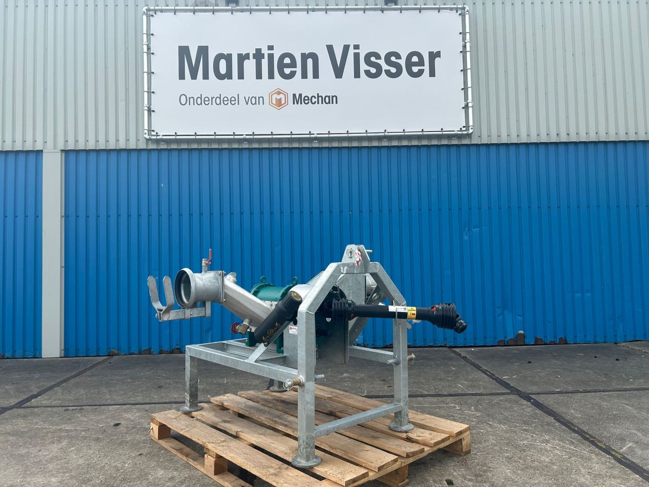 Stalkamp verdringerpomp + 6 meter Rubberzuigslang
