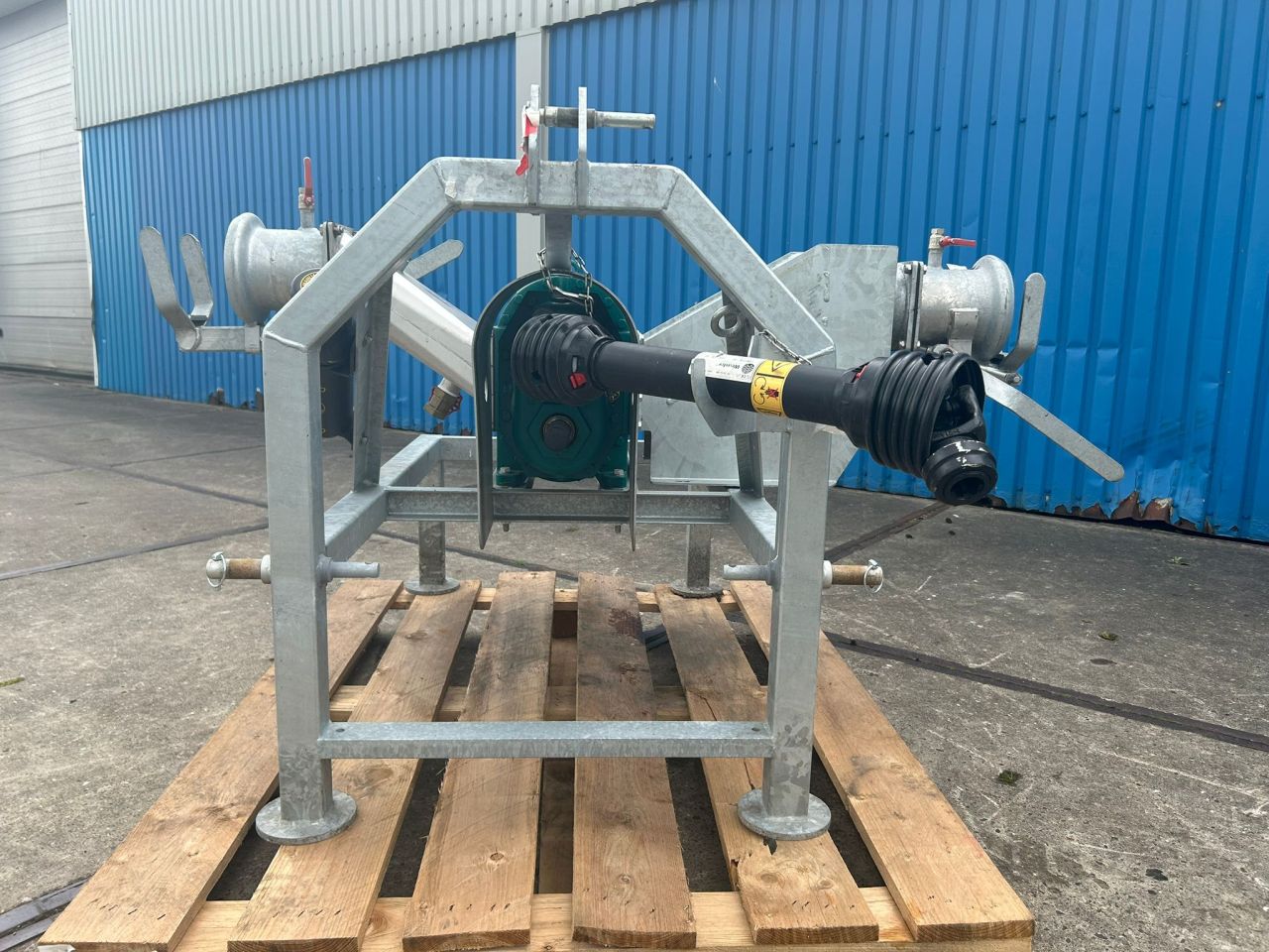 Stalkamp verdringerpomp + 6 meter Rubberzuigslang