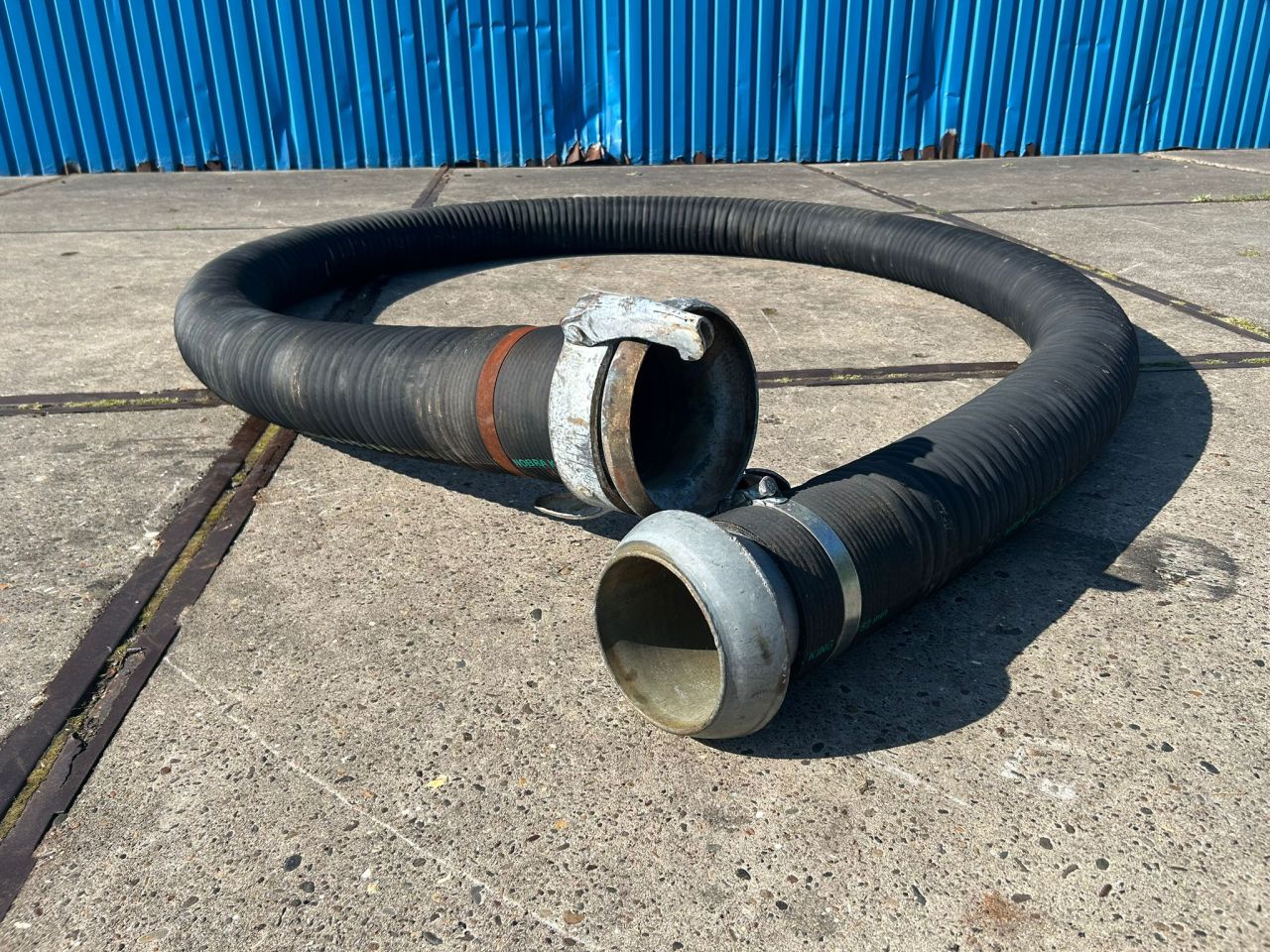 Stalkamp verdringerpomp + 6 meter Rubberzuigslang