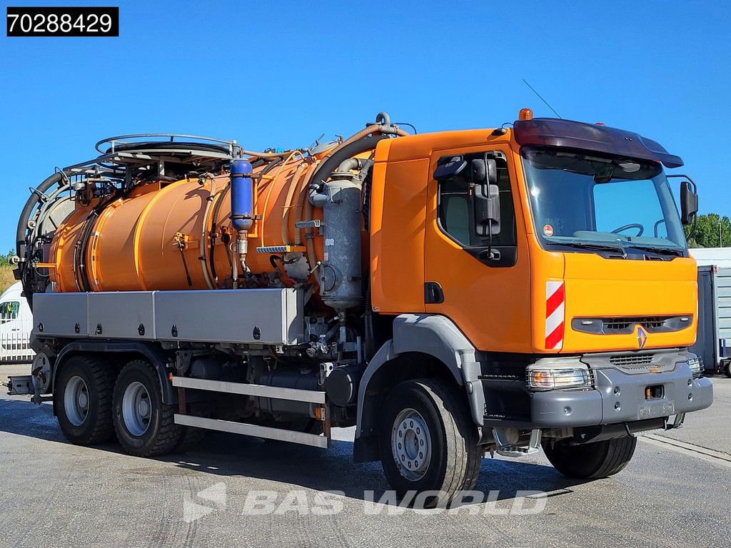 Renault Kerax 400 6X4 13m3 Kolkenzuiger Manual Big-Axle Euro 3
