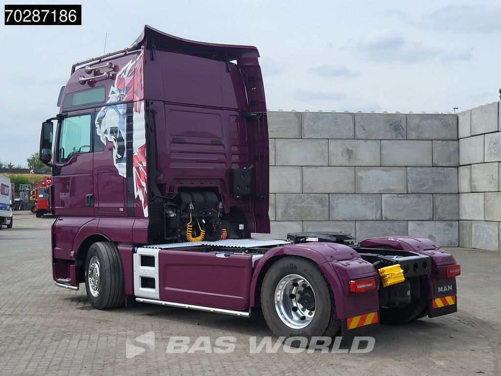 MAN TGX 18.580 4X2 Full-Air Retarder 2xTanks Leder Standklima Xenon Alcoa