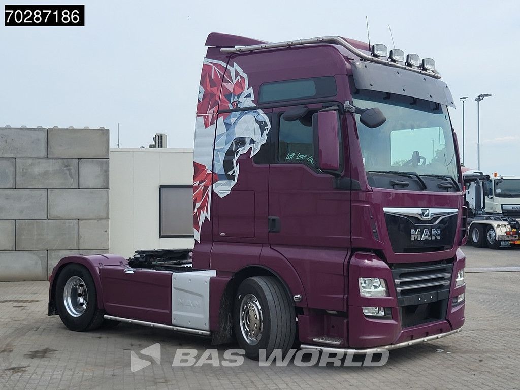 MAN TGX 18.580 4X2 Full-Air Retarder 2xTanks Leder Standklima Xenon Alcoa
