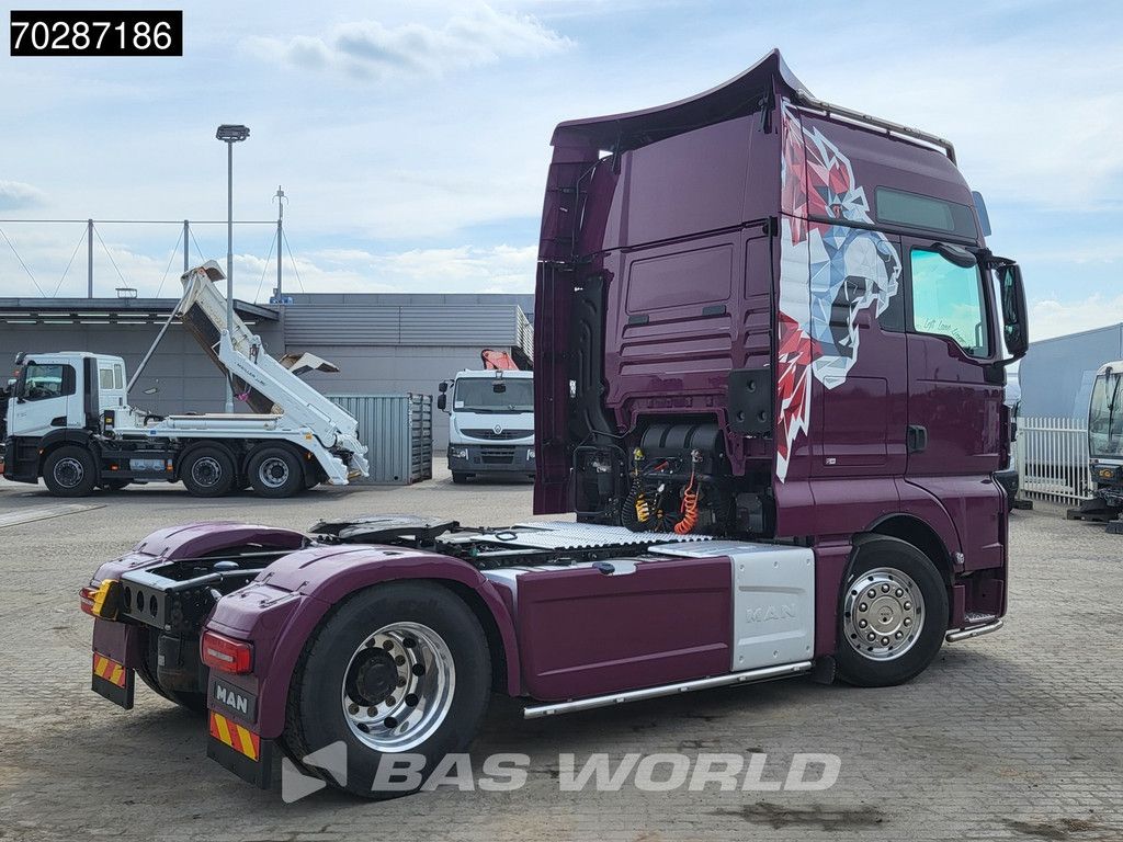 MAN TGX 18.580 4X2 Full-Air Retarder 2xTanks Leder Standklima Xenon Alcoa