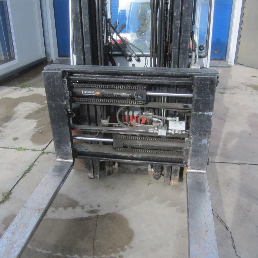 Toyota C3E160, elektrisch, duplomast, side shift Litium-Ion battery.