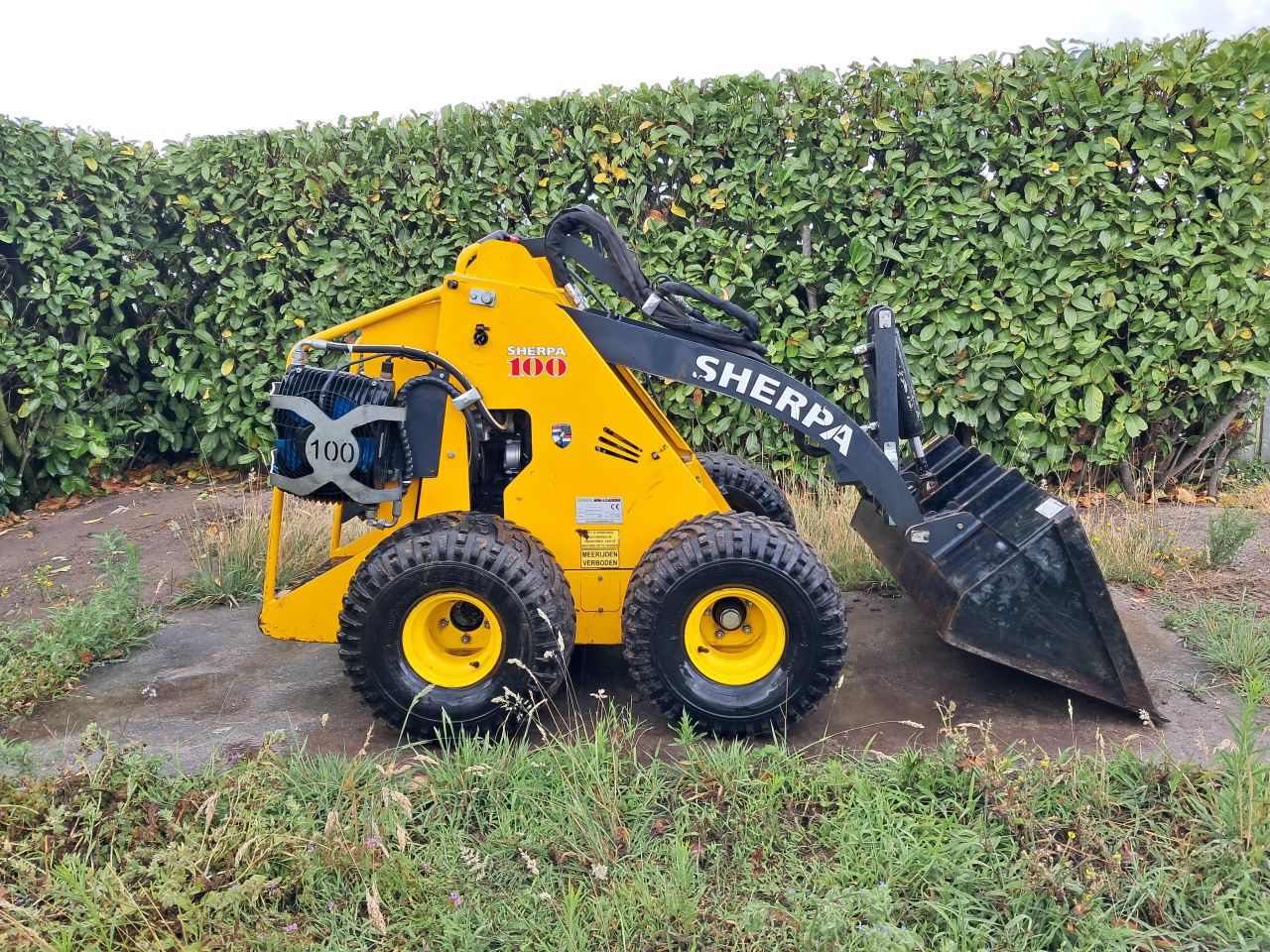 Sherpa 100 Diesel ( Bj 2018 ) Kubota / Giant / Skidster / Shovel