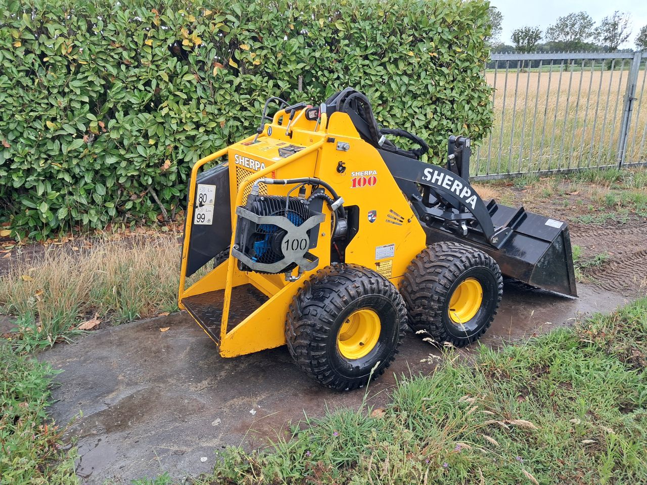 Sherpa 100 Diesel ( Bj 2018 ) Kubota / Giant / Skidster / Shovel