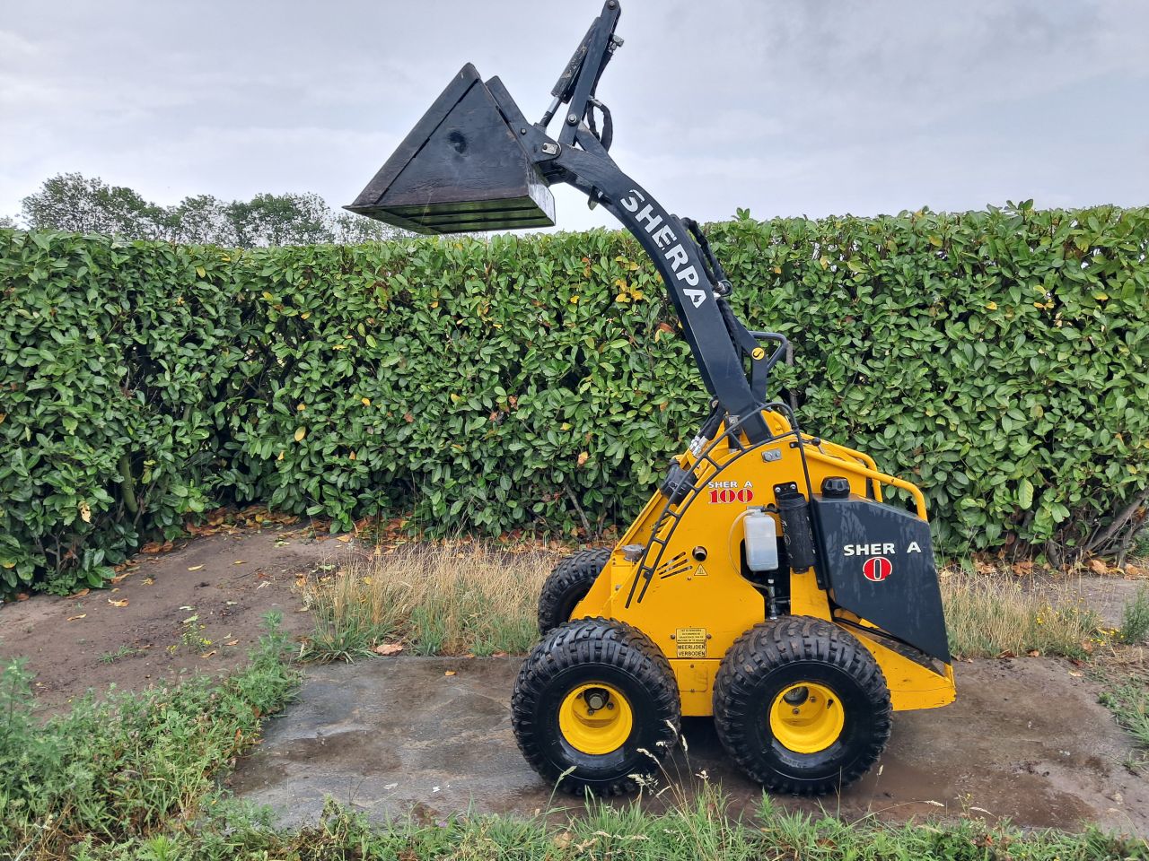 Sherpa 100 Diesel ( Bj 2018 ) Kubota / Giant / Skidster / Shovel