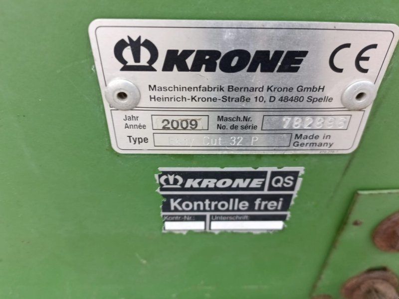 Krone EasyCut32P + EasyCut9140