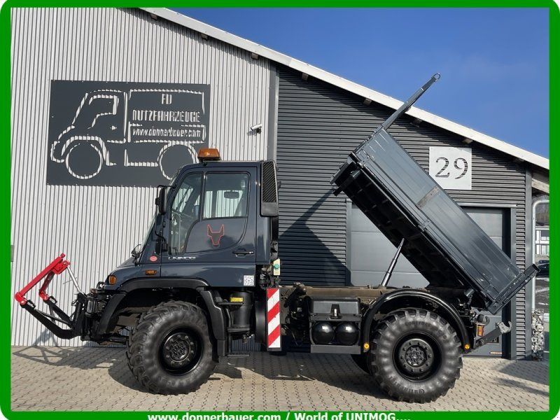 Mercedes-Benz Unimog U400 Agrar , 6 Zylinder, 1.Hand, Scheckheft , 1a Zustand