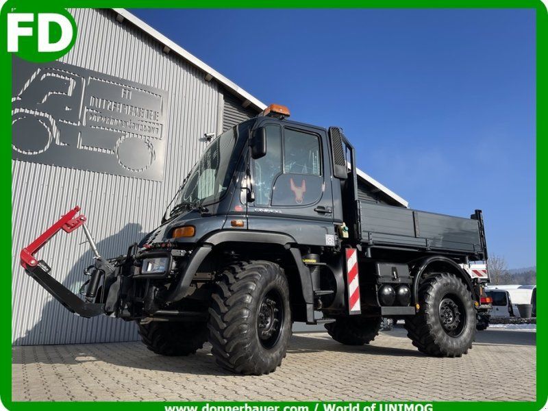 Mercedes-Benz Unimog U400 Agrar , 6 Zylinder, 1.Hand, Scheckheft , 1a Zustand
