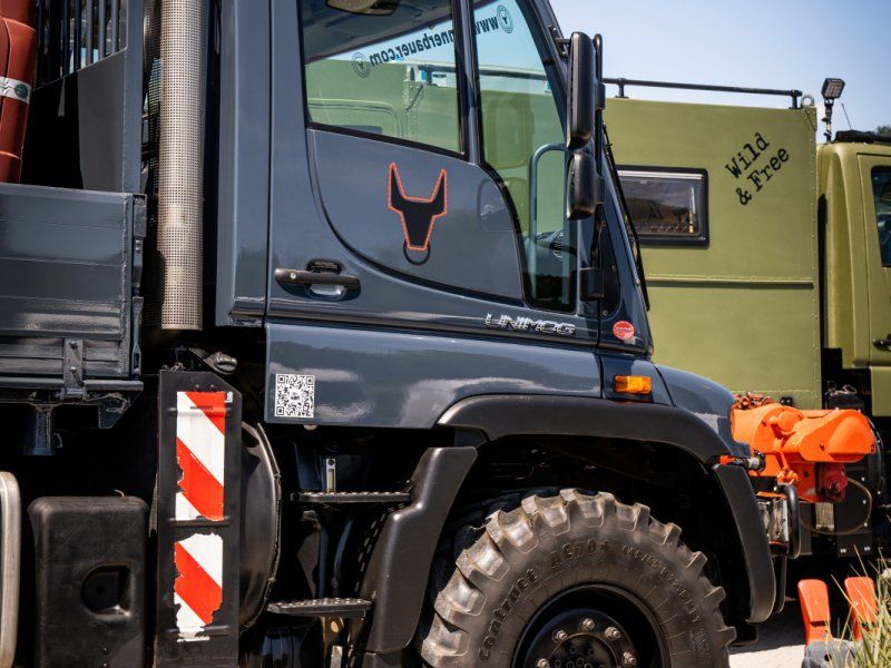 Mercedes-Benz Unimog U400 Agrar , 6 Zylinder, 1.Hand, Scheckheft , 1a Zustand