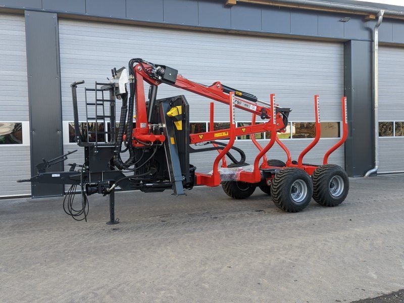 Hydrofast H9 7,5m Kran 550kg Hubkraft Hydraulische Auflaufbremse