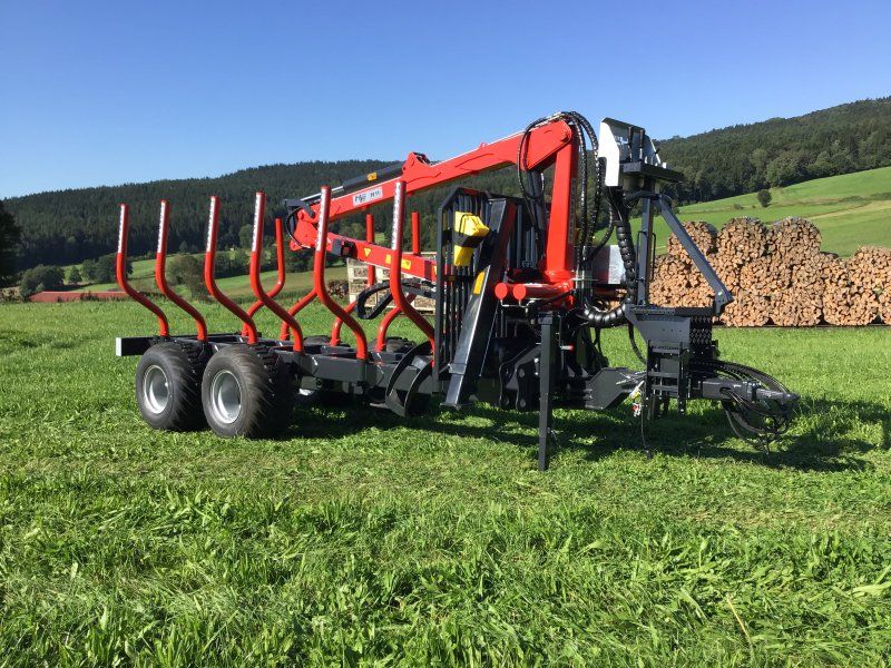 Hydrofast H11 14,5t 7,5m Kran 550kg Hubkraft Druckluft