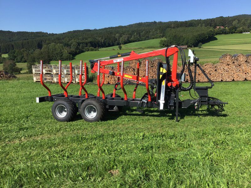 Hydrofast H11 14,5t 7,5m Kran 550kg Hubkraft Druckluft