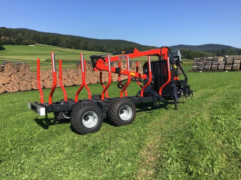 Hydrofast H11 14,5t 7,5m Kran 550kg Hubkraft Druckluft