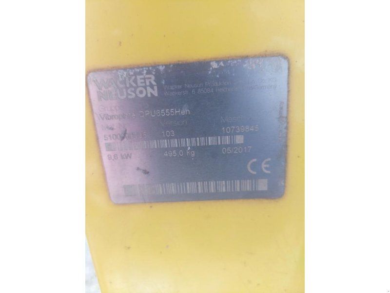 Wacker Neuson DPU 6555HEH