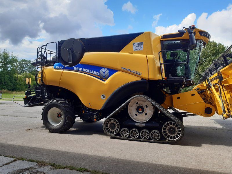 New Holland CR 8.80 ST IntelliSense hyd. Schnittwinkelverstellung