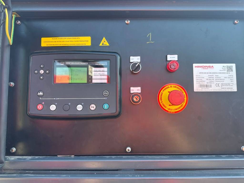Himoinsa HRFW-200S5 - 200 kVA Stage V - DPX-12636