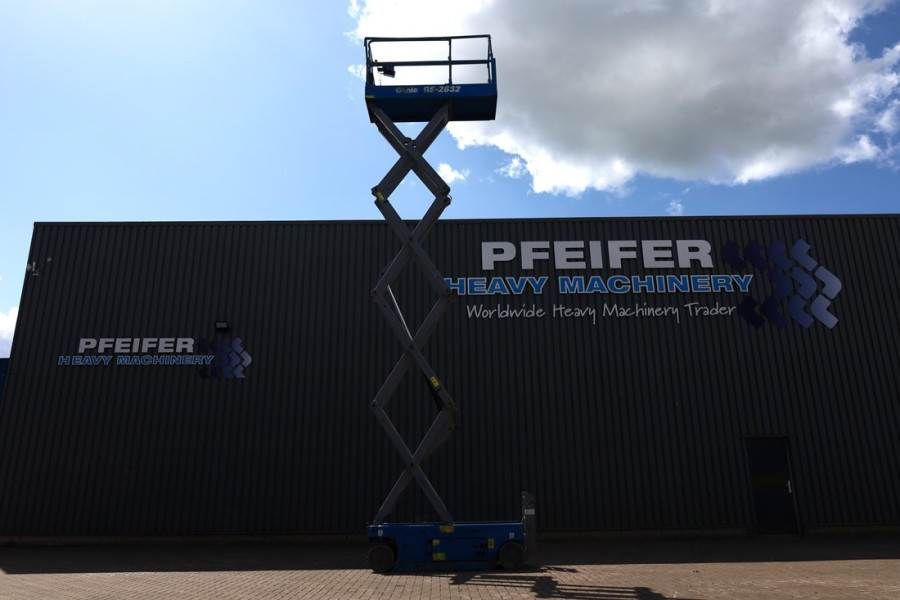 Genie GS2632 Electric, Working Height 10m, 227kg Capacit