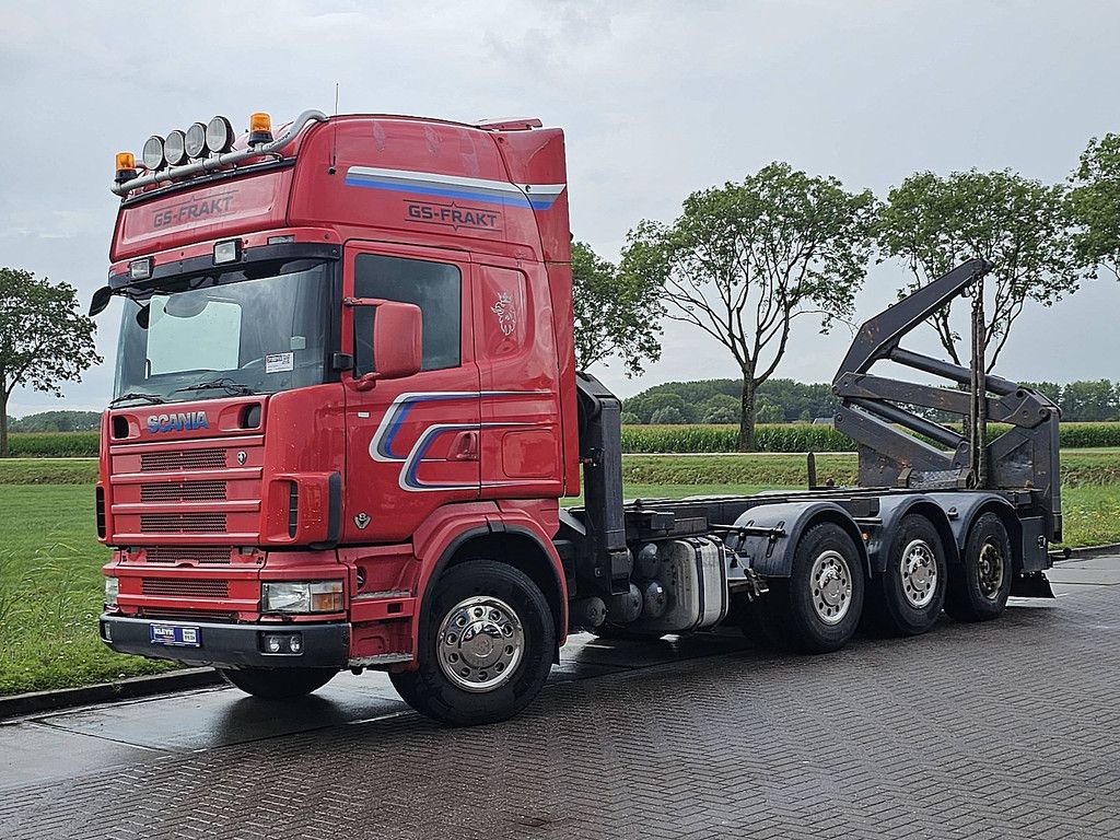 SCANIA R164.480 side loader