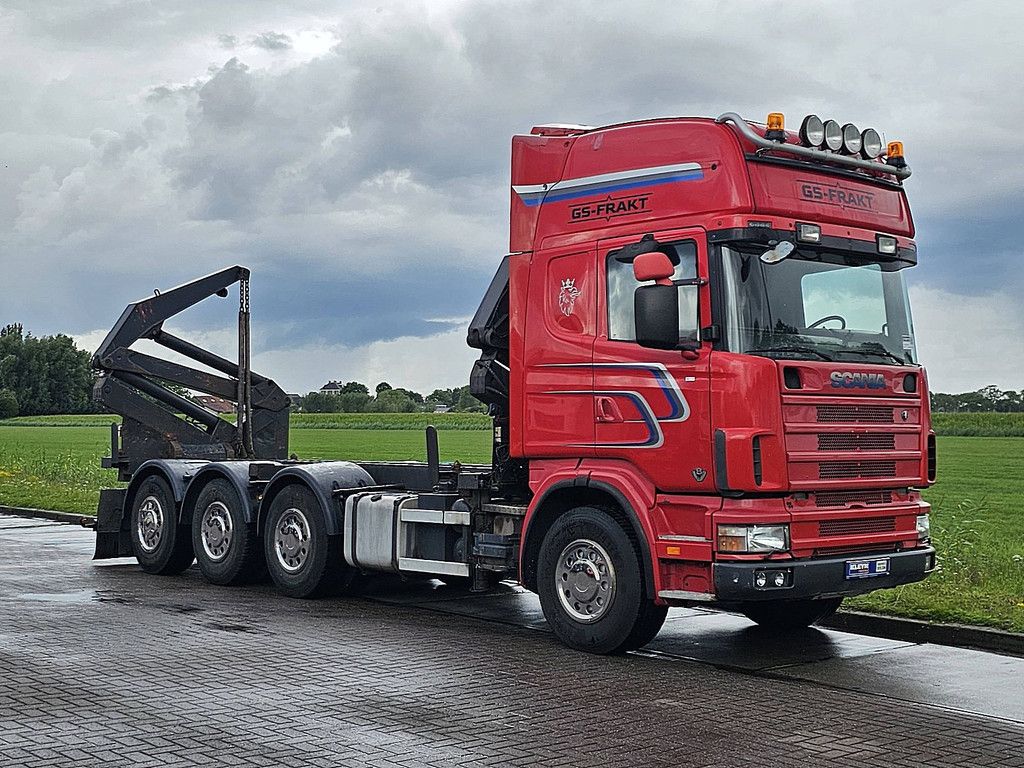 SCANIA R164.480 side loader
