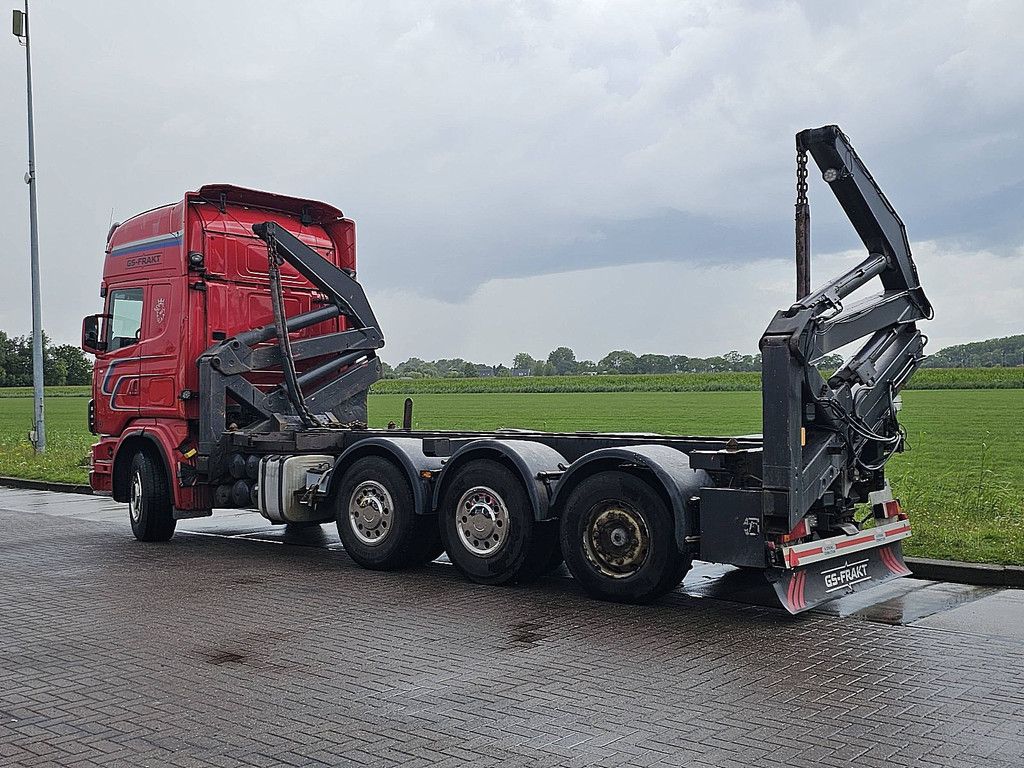 SCANIA R164.480 side loader