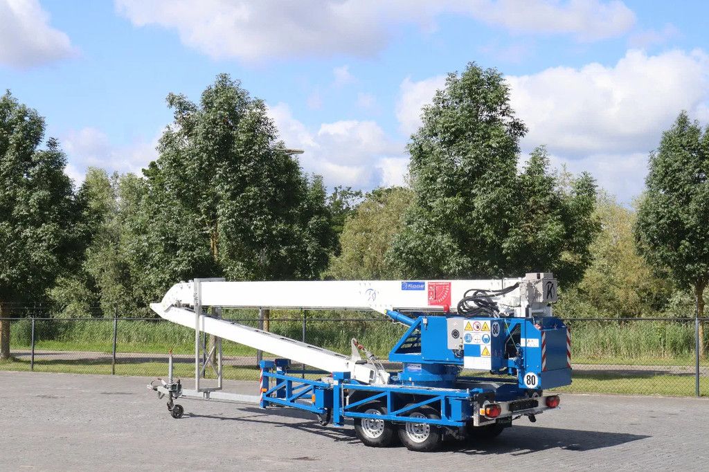 Klaas K17/24 TSHR | 24 METER | 800 KG | TRAILER CRANE | DACHDECKER
