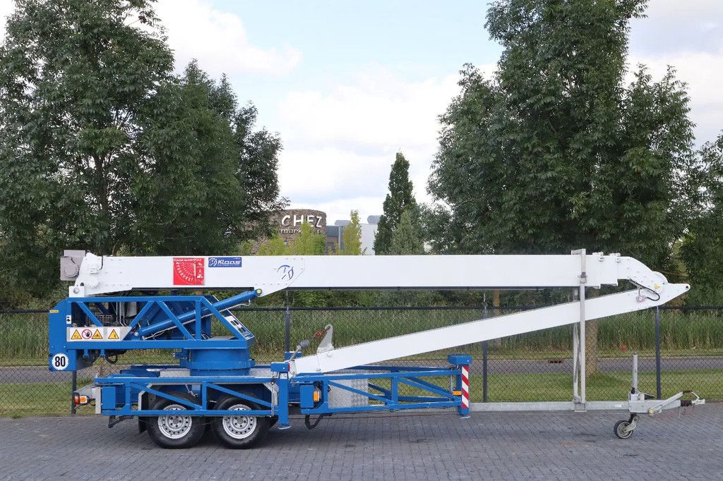 Klaas K17/24 TSHR | 24 METER | 800 KG | TRAILER CRANE | DACHDECKER
