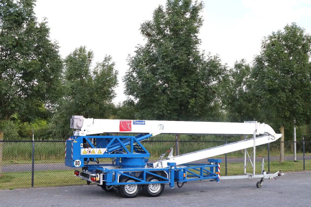 Klaas K17/24 TSHR | 24 METER | 800 KG | TRAILER CRANE | DACHDECKER