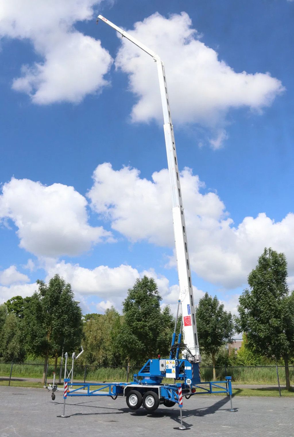 Klaas K17/24 TSHR | 24 METER | 800 KG | TRAILER CRANE | DACHDECKER