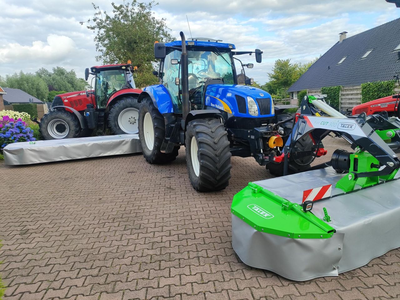 Talex FasCut 300 front schijvenmaaier, geschikt voor stalvoeren