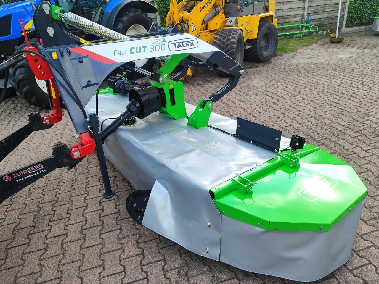 Talex FasCut 300 front schijvenmaaier, geschikt voor stalvoeren