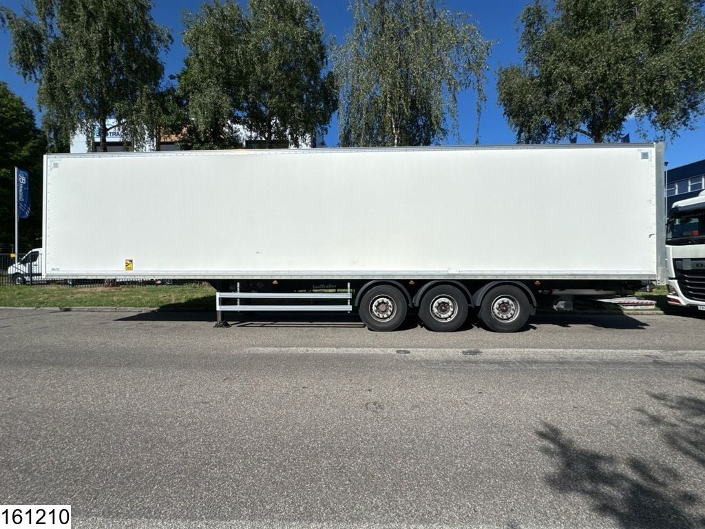 Lecitrailer gesloten bak Dhollandia