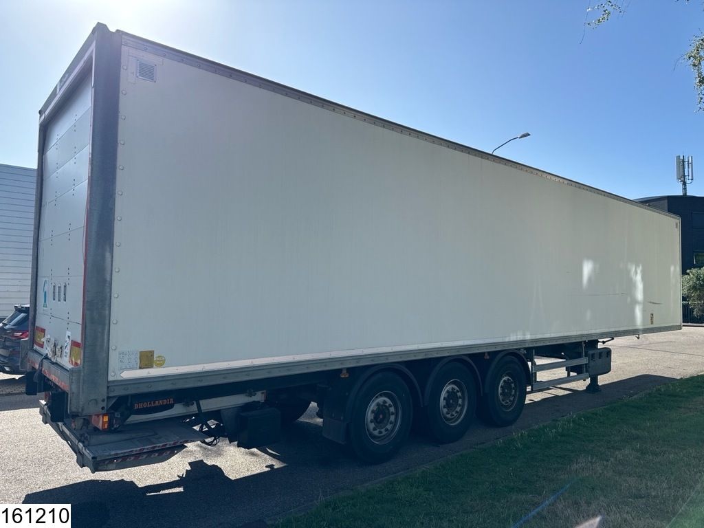 Lecitrailer gesloten bak Dhollandia