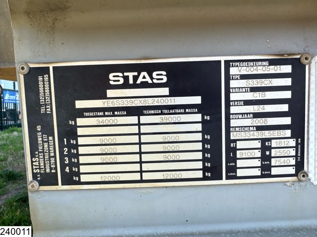 Stas kipper 26 m3