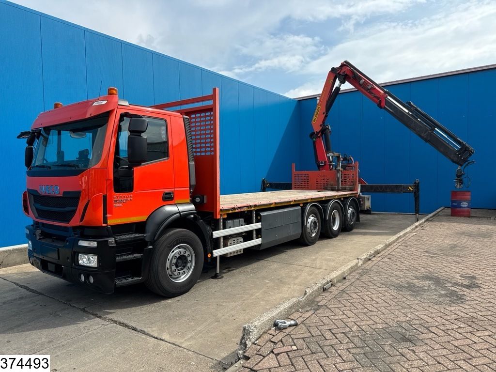 Iveco Stralis 330 CNG 8x2, CNG, Palfinger, Remote, 92.000KM
