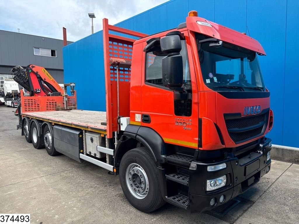Iveco Stralis 330 CNG 8x2, CNG, Palfinger, Remote, 92.000KM