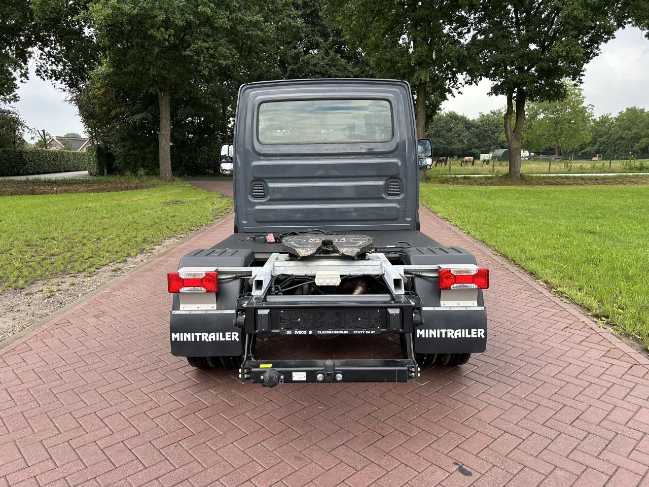 Be trekker 8.7 TON Iveco Daily 40C18 Hi Matic automaat euro 6